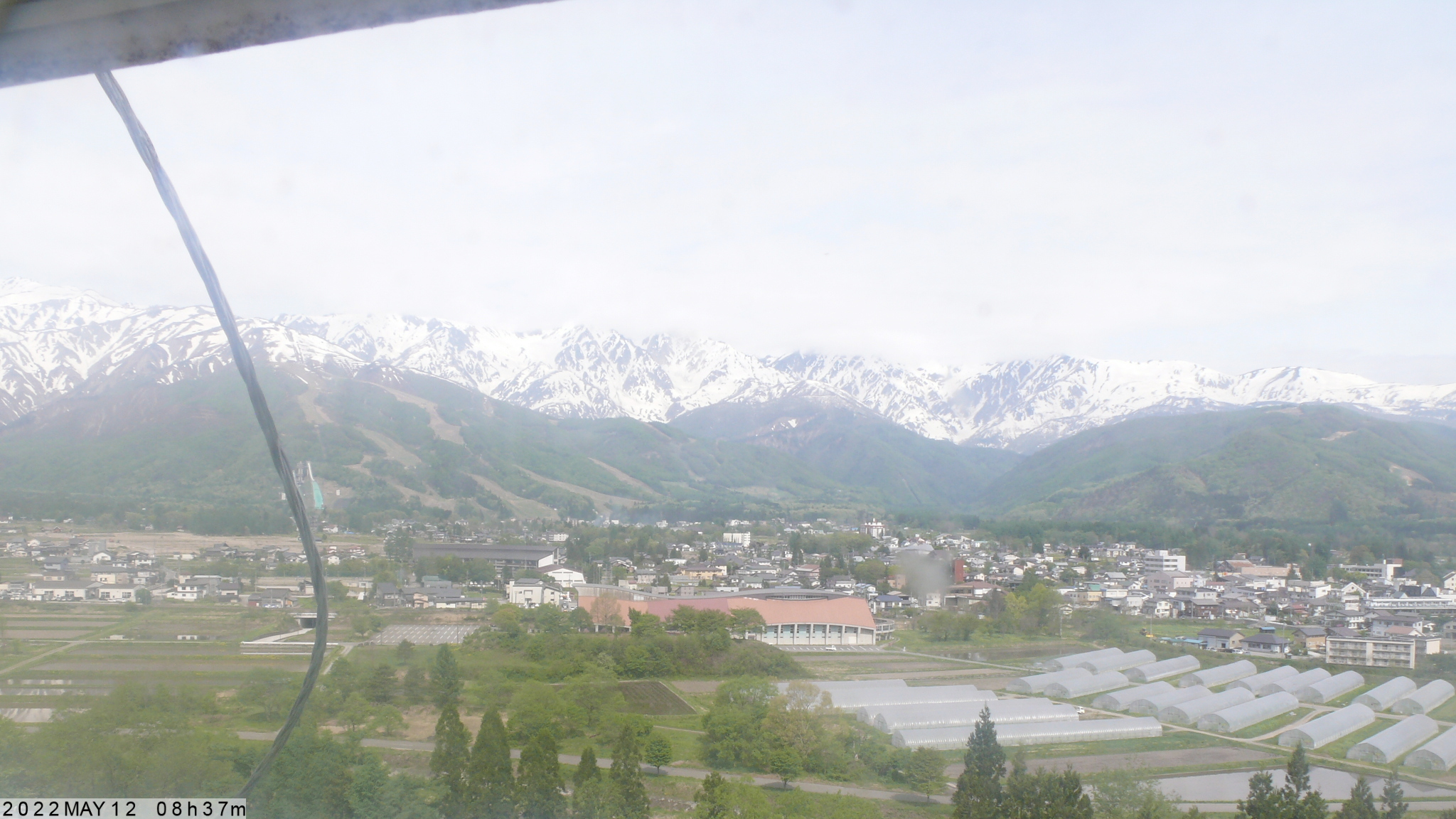 Hakuba Webcam - mountain view